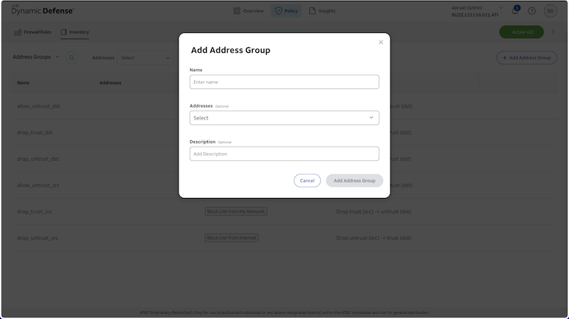 How to Manage Addresses, Address Groups, Services w/ Library