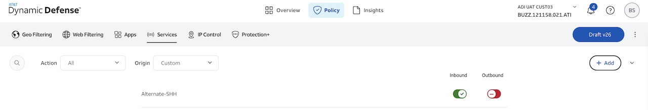 How to Create a Custom Service Toggle