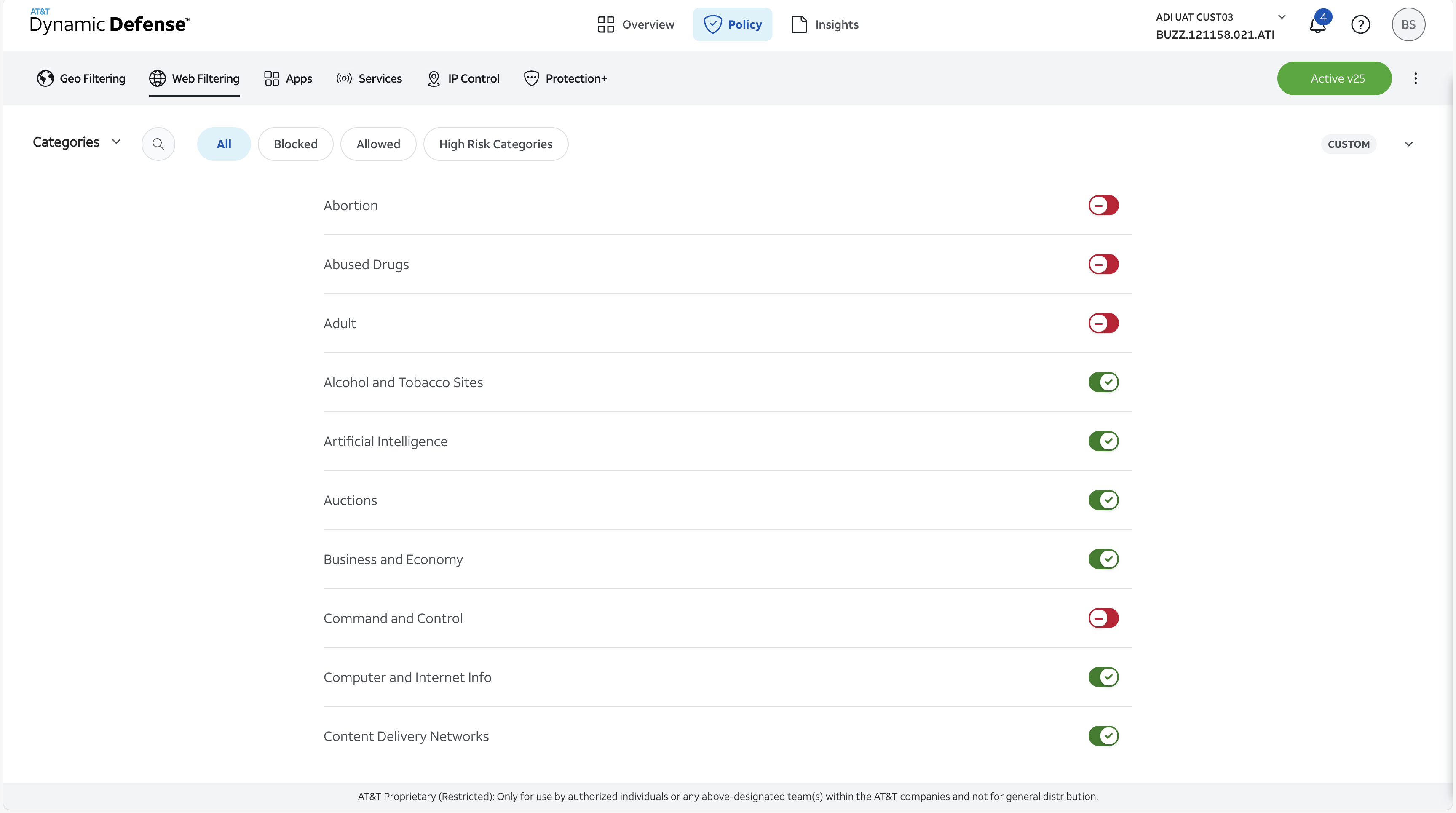 How to Create a Web Filtering Policy